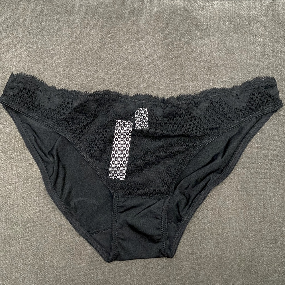 NWT Timpa Alice Low Rise Panty Black Size L
